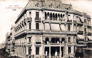 Oran - Place Villebois-Mareuil - Banque de l'Algerie - 1912